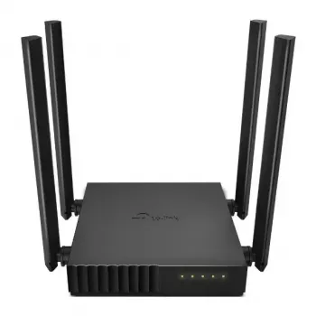 TP-Link Archer C54 bezvadu maršrutētājs Fast Ethernet Dual-band (2.4 GHz / 5 GHz) Melns