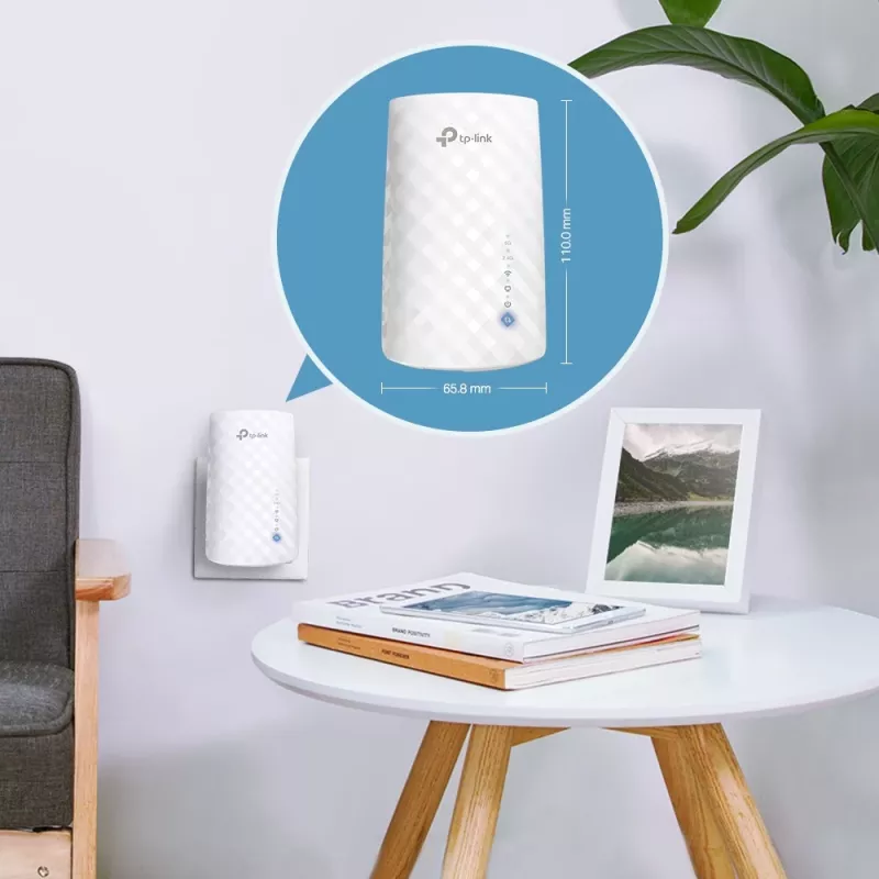 TP-Link RE190 tīkla paplašinātājs Tīkla retranslators Balts