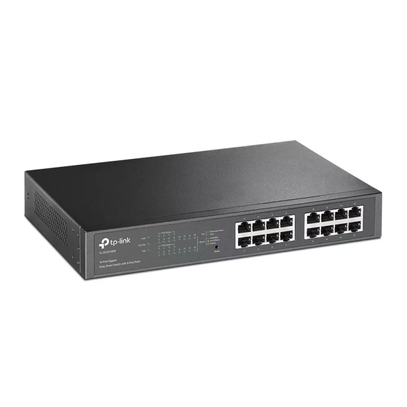 Pārvaldāms slēdzis TP-Link TL-SG1016PE 16 portu Gigabit ar 8 portu PoE+