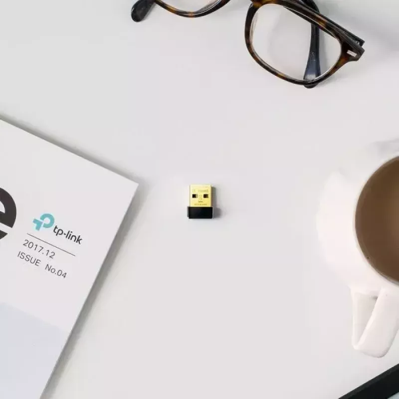 TP-Link Nano AC600 USB WiFi adapteris (Archer T2U Nano) – divu joslu (2,4 GHz/5 GHz) bezvadu tīkla uztvērējs
