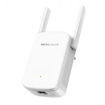 Bezvadu diapazona paplašinātājs MERCUSYS ME30 AC1200 — divjoslu 802.11b/g, 2 ārējās antenas, 1x RJ-45