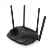 Galda maršrutētājs MERCUSYS MR80X — Divjoslu Wi‑Fi 6 (802.11ax), 3000 Mbps, 4 ārējās antenas, 3 Gigabit LAN porti