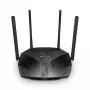 Galda maršrutētājs MERCUSYS MR80X — Divjoslu Wi‑Fi 6 (802.11ax), 3000 Mbps, 4 ārējās antenas, 3 Gigabit LAN porti