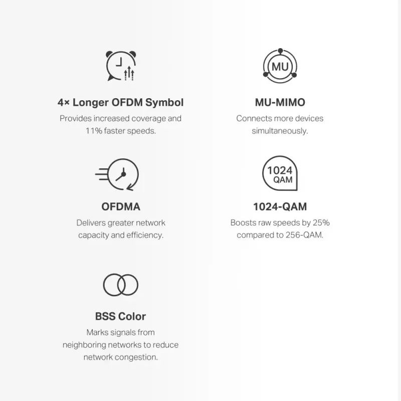 Mesh sistēma MERCUSYS Halo H60X (3 komplektā) — Divjoslu Wi‑Fi 6, līdz 1500 Mbps, pārklājums 550 m², 2× LAN porti