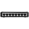 Tīkla slēdzis Cudy GS108D 8 portu Gigabit Ethernet (10/100/1000), 16 Gbit/s komutācija, DC 5V, galddatora, melns