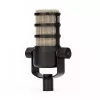 Skatuves dinamiskais mikrofons RØDE PodMic — kardioīds, XLR-3 vads, 20–20 000 Hz, balansēta izeja, 937 g, melns
