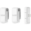 Bezvadu mikrofonu sistēma Rode Wireless Micro Lightning — visapkārtvirziena, 48 kHz/24 bitu, 7 stundu akumulators, 100 m diapazons, balta