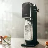 Gāzētā ūdens aparāts SodaStream ART Melns Steel 1L ogļskābās gāzes balons 60L