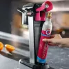 Gāzētā ūdens aparāts SodaStream ART Melns Steel 1L ogļskābās gāzes balons 60L