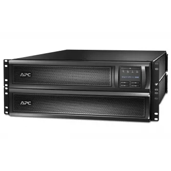 APC Smart-UPS X SMX3000RMHV2U - 3000VA, 8x C13, 1x C19 kontaktligzda, USB, paplašināms darbības laiks