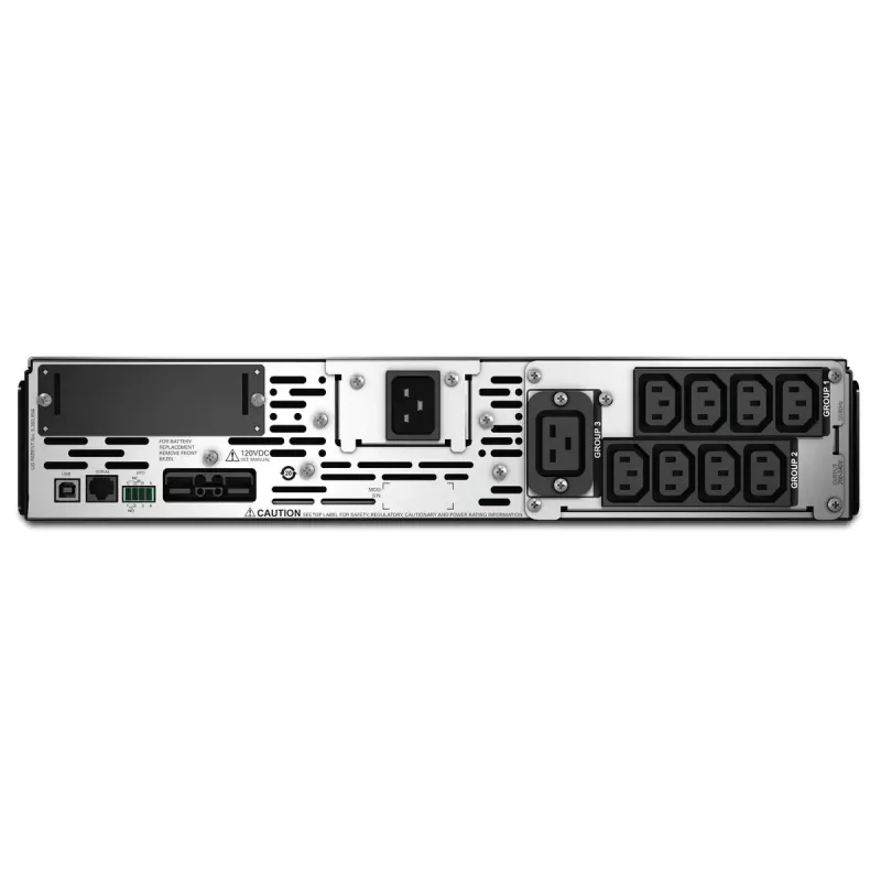 APC Smart-UPS X SMX3000RMHV2U - 3000VA, 8x C13, 1x C19 kontaktligzda, USB, paplašināms darbības laiks