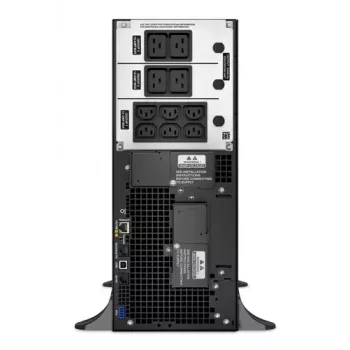 APC Smart-UPS On-Line, 6kVA/6kW, Tower, 230V, 6x C13+4x C19 IEC kontaktligzdas, tīkla karte+SmartSlot, paplašināts darbības laiks, bez sliežu komplekta