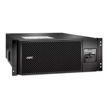 APC Smart-UPS On-Line SRT6KRMXLI - 6kW/VA, 6x C13 + 4x C19 + cietvadu 1 fāzes izeja, uzstādāms statīvā, iebūvēts NMC