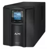 APC Smart-UPS C, Line Interactive, 2000VA, Tornis, 230V, 6x IEC C13+1x IEC C19 kontaktligzdas, USB un seriālais savienojums, AVR, grafiskais LCD