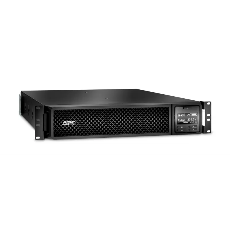 APC Smart-UPS On-Line SRT2200RMXLI - 2200VA, 8x C13 un 2x C19, stiprinājums plauktā