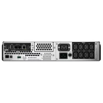 APC Smart-UPS, Line Interactive, 2200VA, Rackmount 2U, 230V, 8x IEC C13+2x IEC C19 izejas, tīkla karte, AVR, LCD