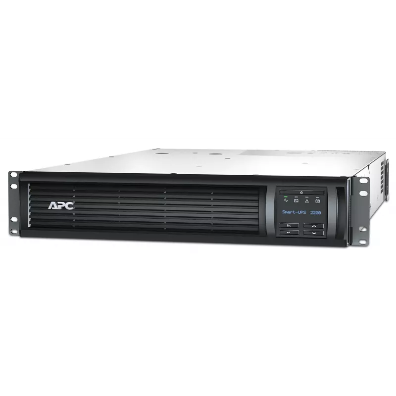 APC Smart-UPS, Line Interactive, 2200VA, Rackmount 2U, 230V, 8x IEC C13+2x IEC C19 izejas, tīkla karte, AVR, LCD