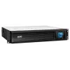 APC Smart-UPS C, Line Interactive, 1000VA, Rackmount 2U, 230V, 4x IEC C13 ligzdas, SmartConnect ports, USB un seriālā komunikācija, AVR, grafiskais LCD