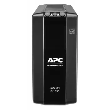 APC BR650MI nepārtrauktās barošanas avots (UPS) Line-Interactive 0.65 kVA 390 W 6 AC kontaktligzdas