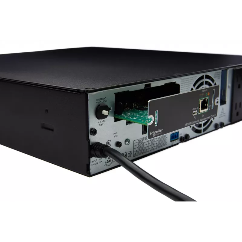 APC AP9640 Smart-UPS tīkla pārvaldības karte (gen3), tīkla pārvaldības karte, SmartSlot, 12.1 mm, 11.4 mm, 38 mm, 80 g