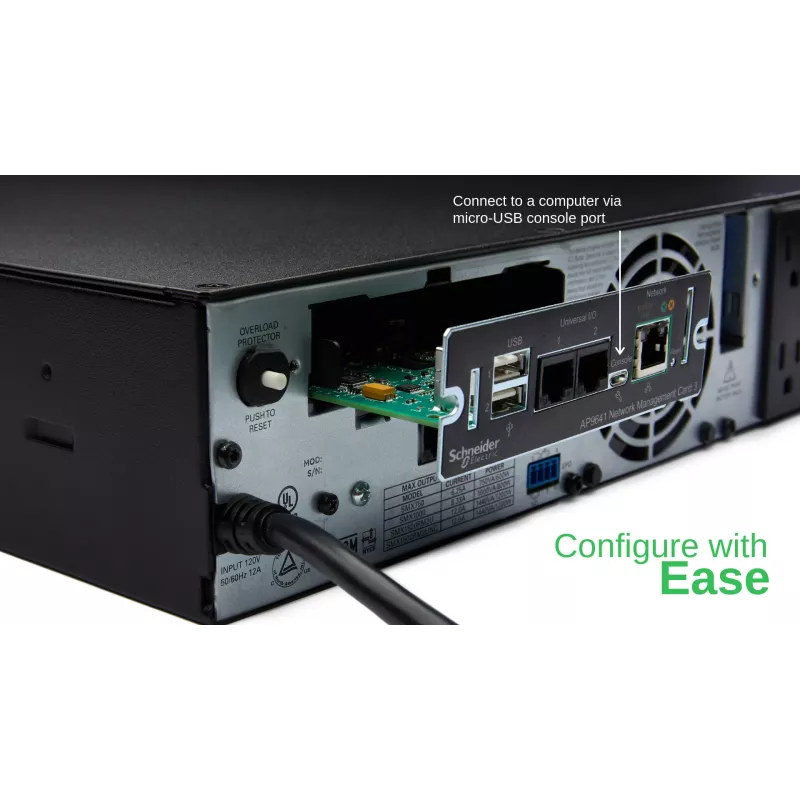 APC AP9641 Smart-UPS tīkls Management Card (gen3) with environmental monitoring