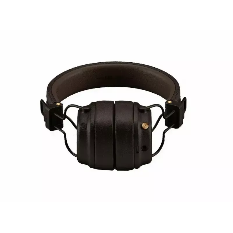 Austiņas MARSHALL Major V — apļa tipa Bluetooth 5.3, 100 stundu baterija, USB-C, 3,5 mm, 32 Ω, 40 mm draiveri, bronzas