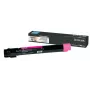 tonera kasete Lexmark C950X2MG 15000 lapas fuksīna