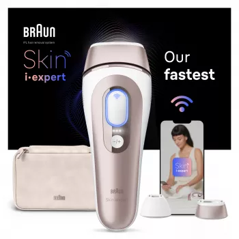 Braun Skin i-expert PL7147 Intensīvā impulsa gaismas (IPL) ierīce rožu zelta un balta