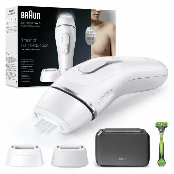 Epilators Braun Silk-expert Pro PL5145 Intense pulsed light IPL Balts