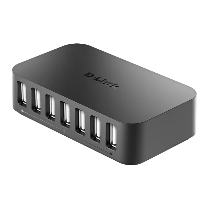 D-Link 7 portu ātrgaitas USB 2.0 centrmezgls