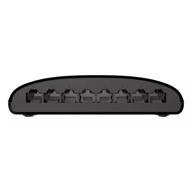 D-Link DGS-1008D/E tīkla slēdzis Nepārvaldāms Gigabit Ethernet (10/100/1000) Balts