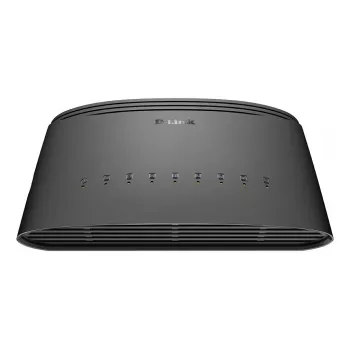 D-Link DGS-1008D/E tīkla slēdzis Nepārvaldāms Gigabit Ethernet (10/100/1000) Balts