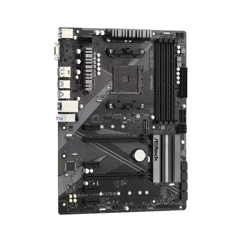 Mātesplate ASRock B450 PRO4 R2.0 AMD B450 Socket AM4 ATX