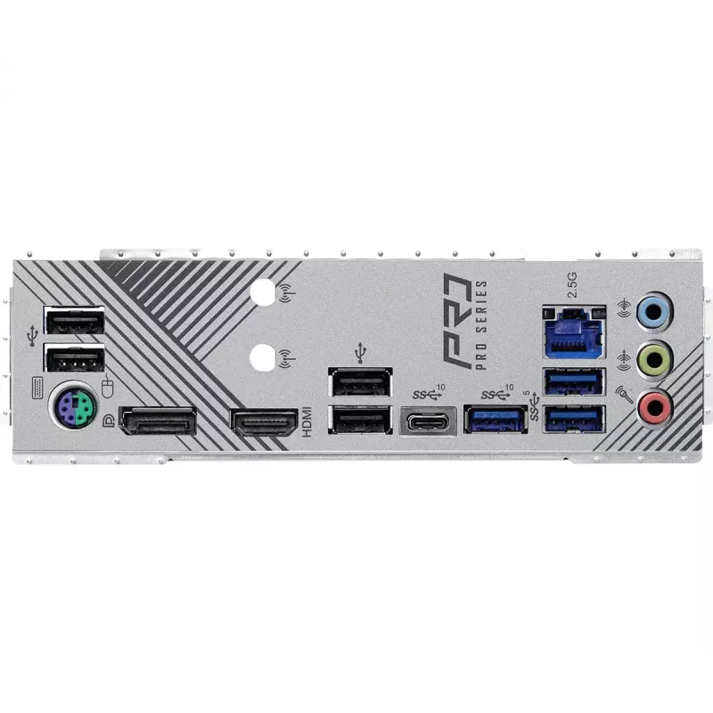 Mātesplate ASRock Z790 Pro RS — Intel Z790, LGA 1700, ATX, DDR5, 4 DIMM, 128GB, 2.5Gb LAN