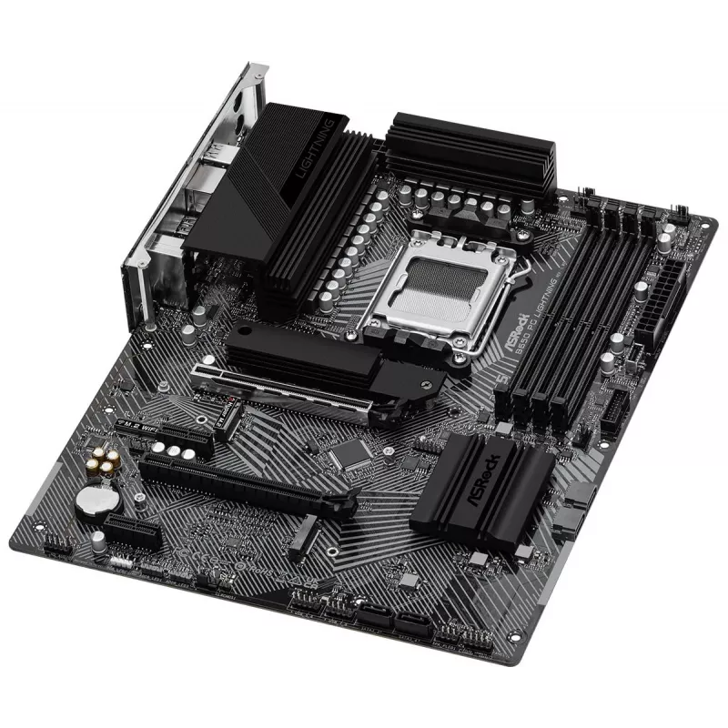 Mātesplate ASRock B650 PG Lightning AM5 AMD B650 USB 3.2 SATA 3 7.1ch HD Audio ATX