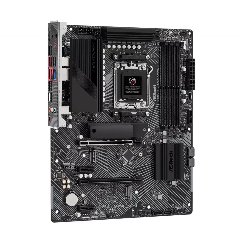 Mātesplate ASRock B650 PG Lightning AM5 AMD B650 USB 3.2 SATA 3 7.1ch HD Audio ATX