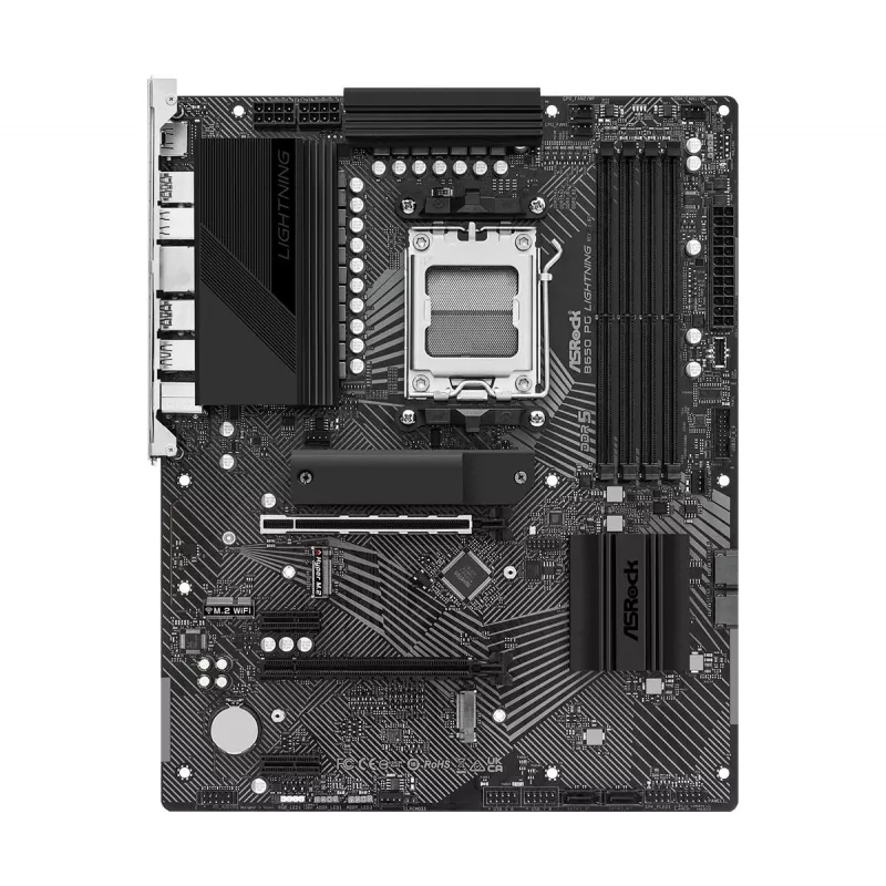 Mātesplate ASRock B650 PG Lightning AM5 AMD B650 USB 3.2 SATA 3 7.1ch HD Audio ATX