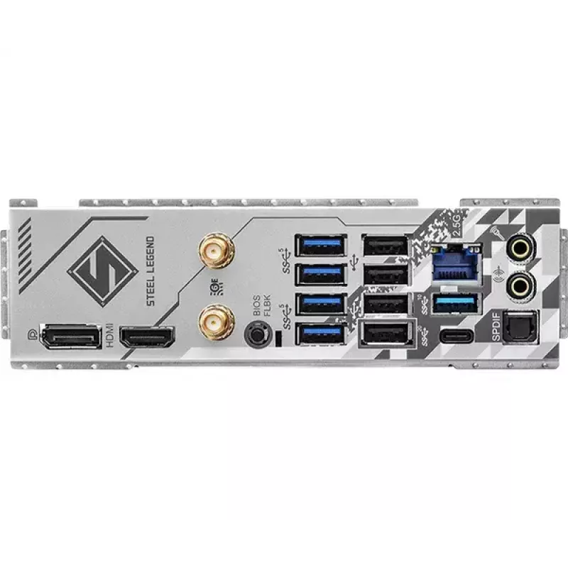 Mātesplate ASRock B650 Steel Legend WiFi — AMD B650, Socket AM5, ATX, DDR5, 4x DIMM, 192GB, Wi‑Fi 6E, 2.5Gb LAN