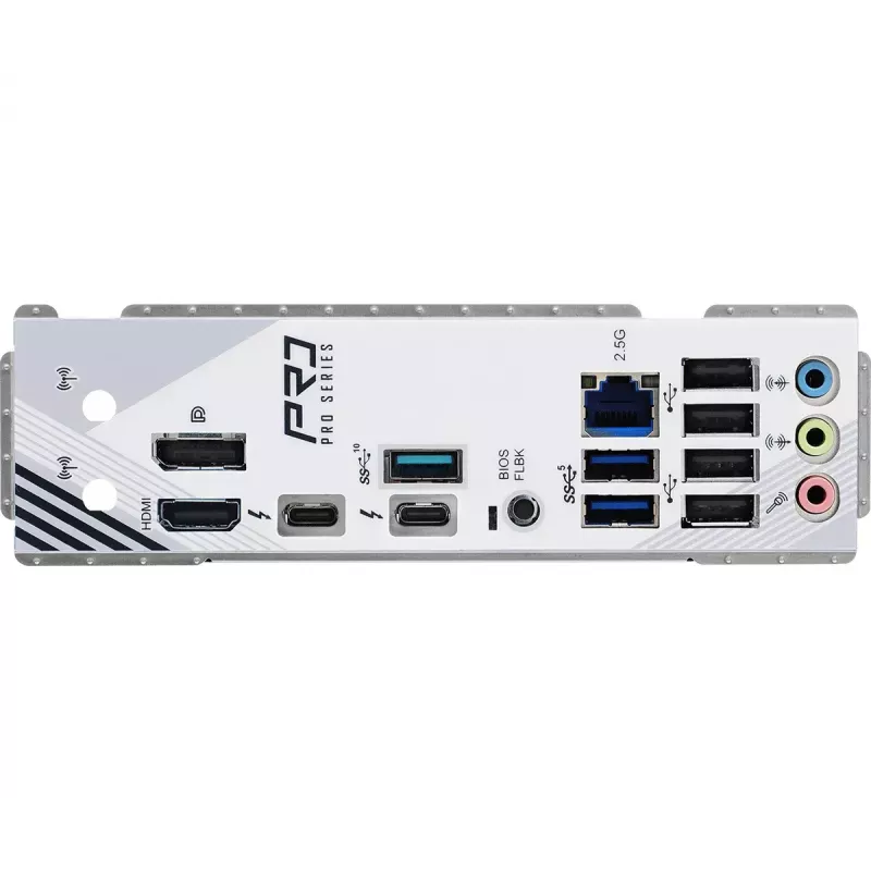 Mātesplate ASRock Z890 Pro RS — Intel Z890, LGA 1851, ATX, 4x DDR5 sloti, PCIe Gen5 x16, 2.5Gb LAN, Thunderbolt 4