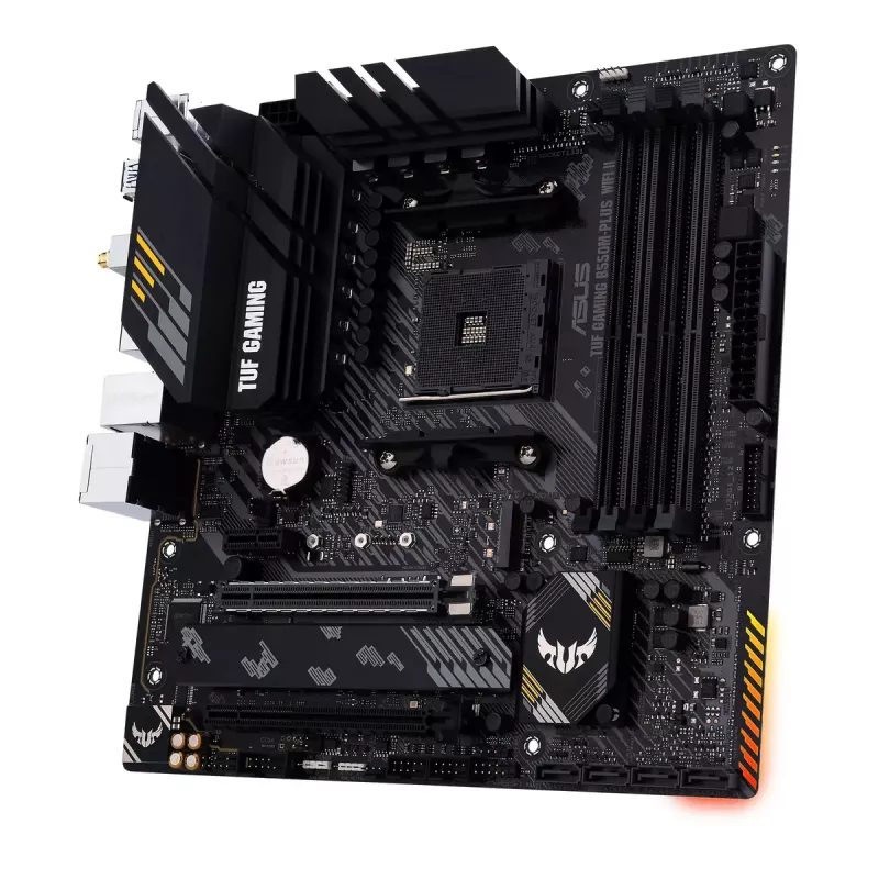 Mātesplate ASUS TUF GAMING B550M-PLUS WIFI II AMD B550 Socket AM4 micro ATX