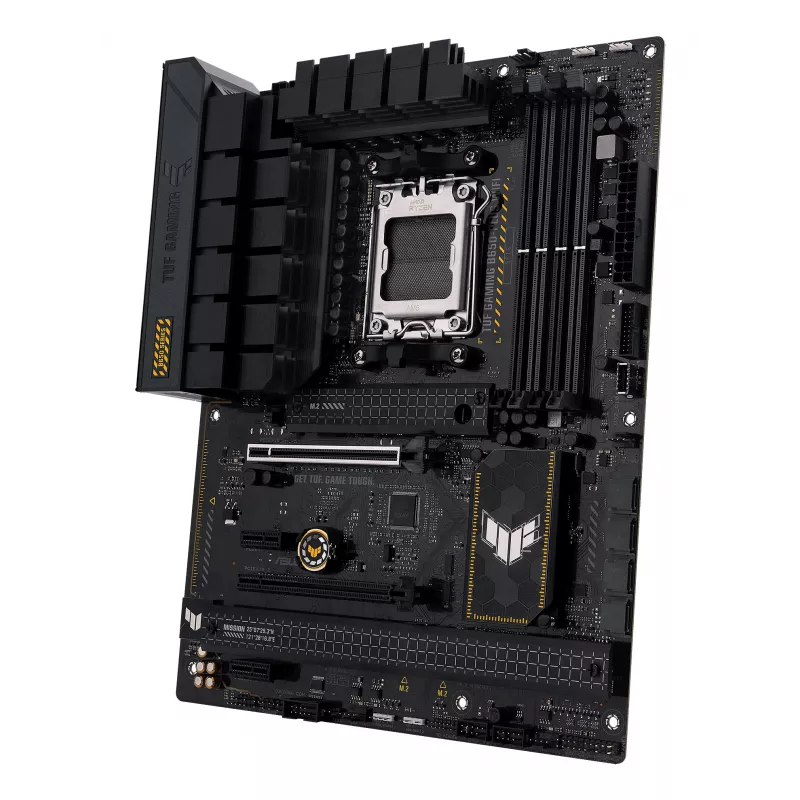 Mātesplate ASUS TUF GAMING B650-PLUS WIFI — AMD B650, Socket AM5, ATX, DDR5, 4 DIMM, Wi‑Fi 6, 2.5Gb LAN, 3x M.2