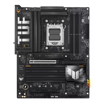 Mātesplate ASUS TUF GAMING X870-PLUS WIFI — AMD X870, Socket AM5, ATX, DDR5, 4 DIMM, Wi‑Fi 7, Bluetooth 5.4