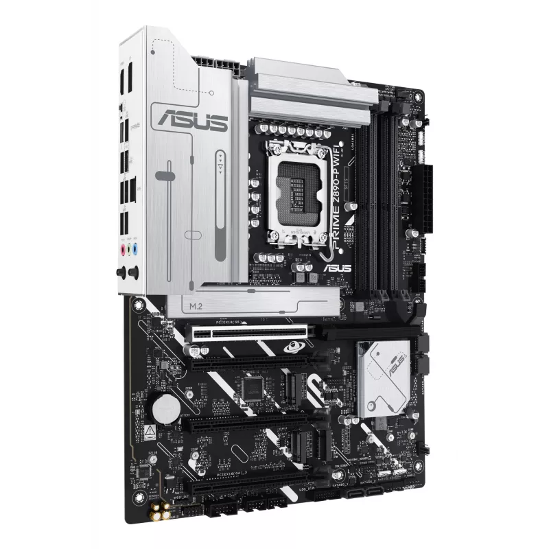 Mātesplate ASUS PRIME Z890‑P WIFI Intel Z890 LGA 1851 ATX, DDR5, 4x DIMM, 4x M.2, Wi‑Fi 7, 2.5Gb LAN