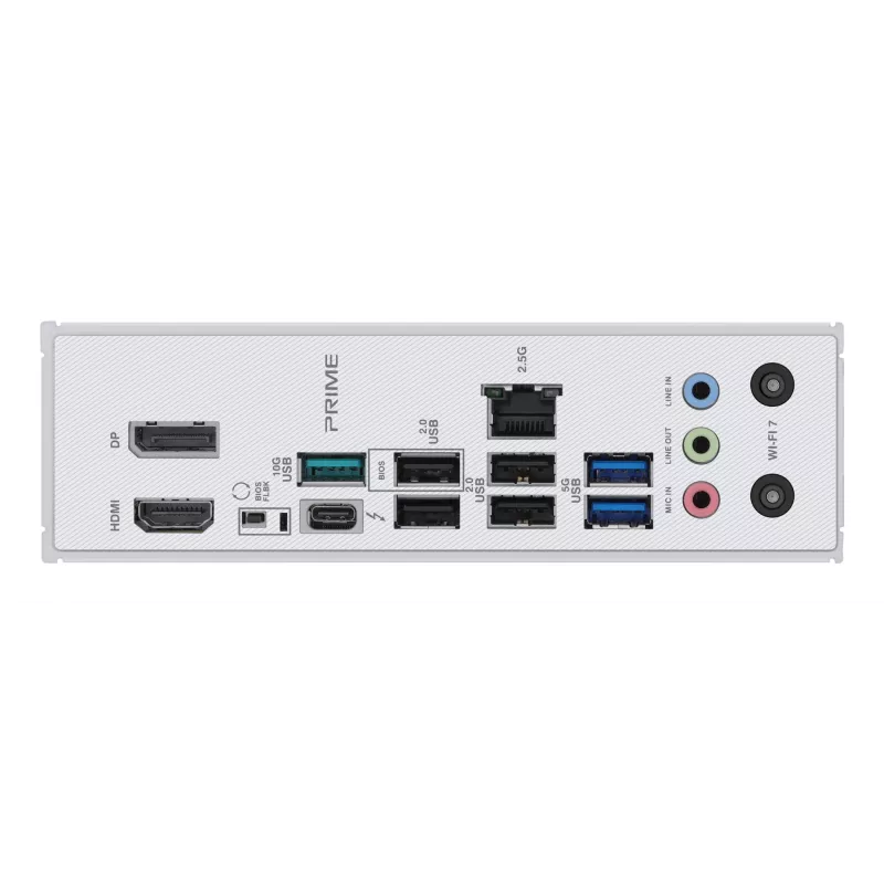 Mātesplate ASUS PRIME Z890‑P WIFI Intel Z890 LGA 1851 ATX, DDR5, 4x DIMM, 4x M.2, Wi‑Fi 7, 2.5Gb LAN