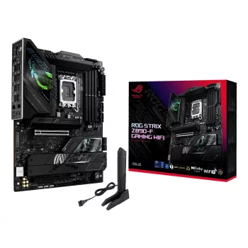 Mātesplate ASUS ROG STRIX Z890-F GAMING WIFI — Intel Z890, LGA 1851, ATX, DDR5, 4x DIMM, 192GB, Wi‑Fi 7, Bluetooth 5.4