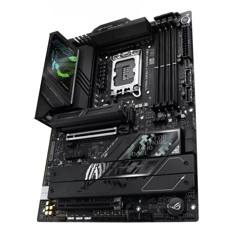 Mātesplate ASUS ROG STRIX Z890-F GAMING WIFI — Intel Z890, LGA 1851, ATX, DDR5, 4x DIMM, 192GB, Wi‑Fi 7, Bluetooth 5.4