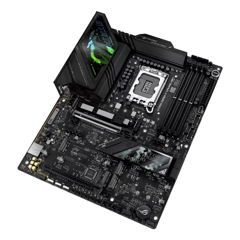 Mātesplate ASUS ROG STRIX Z890-F GAMING WIFI — Intel Z890, LGA 1851, ATX, DDR5, 4x DIMM, 192GB, Wi‑Fi 7, Bluetooth 5.4