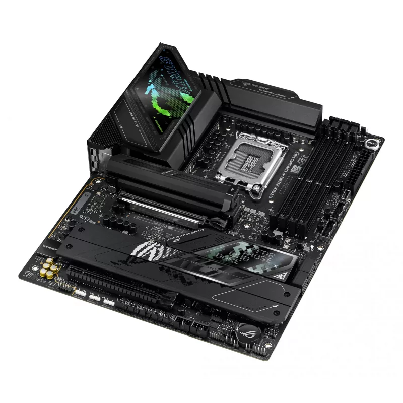 Mātesplate ASUS ROG STRIX Z890-F GAMING WIFI — Intel Z890, LGA 1851, ATX, DDR5, 4x DIMM, 192GB, Wi‑Fi 7, Bluetooth 5.4
