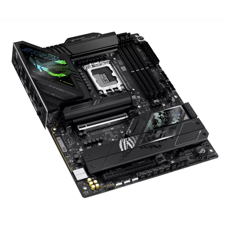Mātesplate ASUS ROG STRIX Z890-F GAMING WIFI — Intel Z890, LGA 1851, ATX, DDR5, 4x DIMM, 192GB, Wi‑Fi 7, Bluetooth 5.4