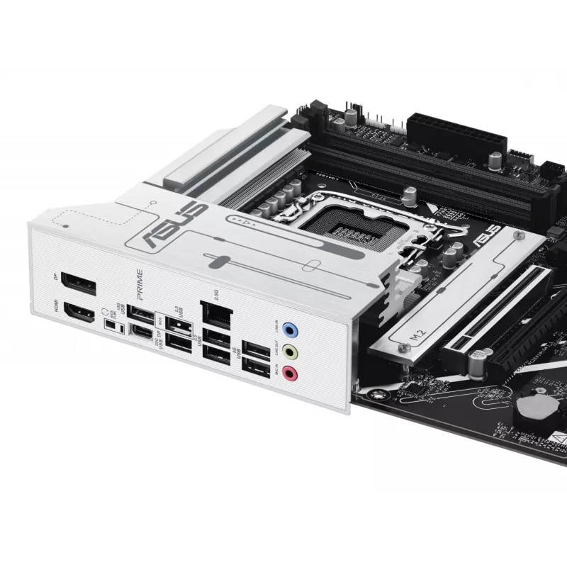 Mātesplate ASUS PRIME Z890-P — Intel Z890, LGA 1851, ATX, DDR5, 4x DIMM, 192GB, 4x M.2, 2.5Gb LAN, HDMI 2.1, 1x USB-C